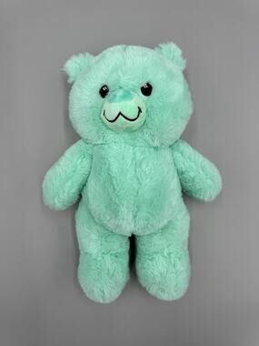 Applause Teal Colored Teddy Bear 11 Inch Stuffed Animal